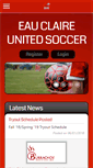 Mobile Screenshot of ecusoccer.org